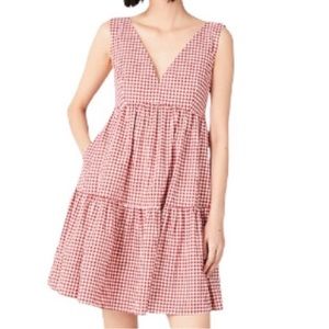 Kate Spade Red Gingham Dress